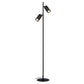 Oz mini K2 gulvlampe sort/bronse