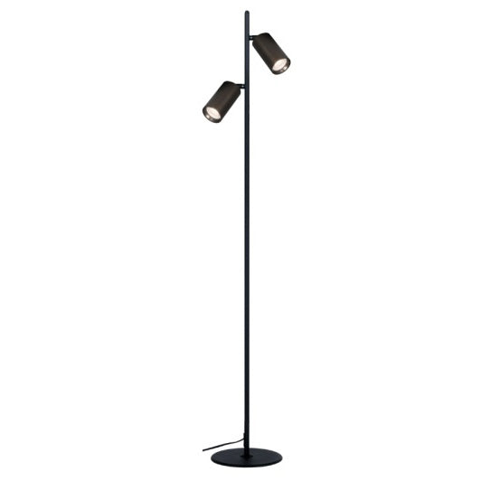 Oz mini K2 gulvlampe sort/bronse