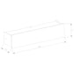 Valentina vegglampe oak dimbar