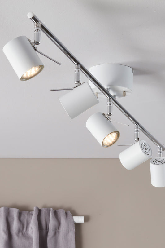 Hyssna LED takspot hvit