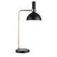 Larry bordlampe E27 sort/messing