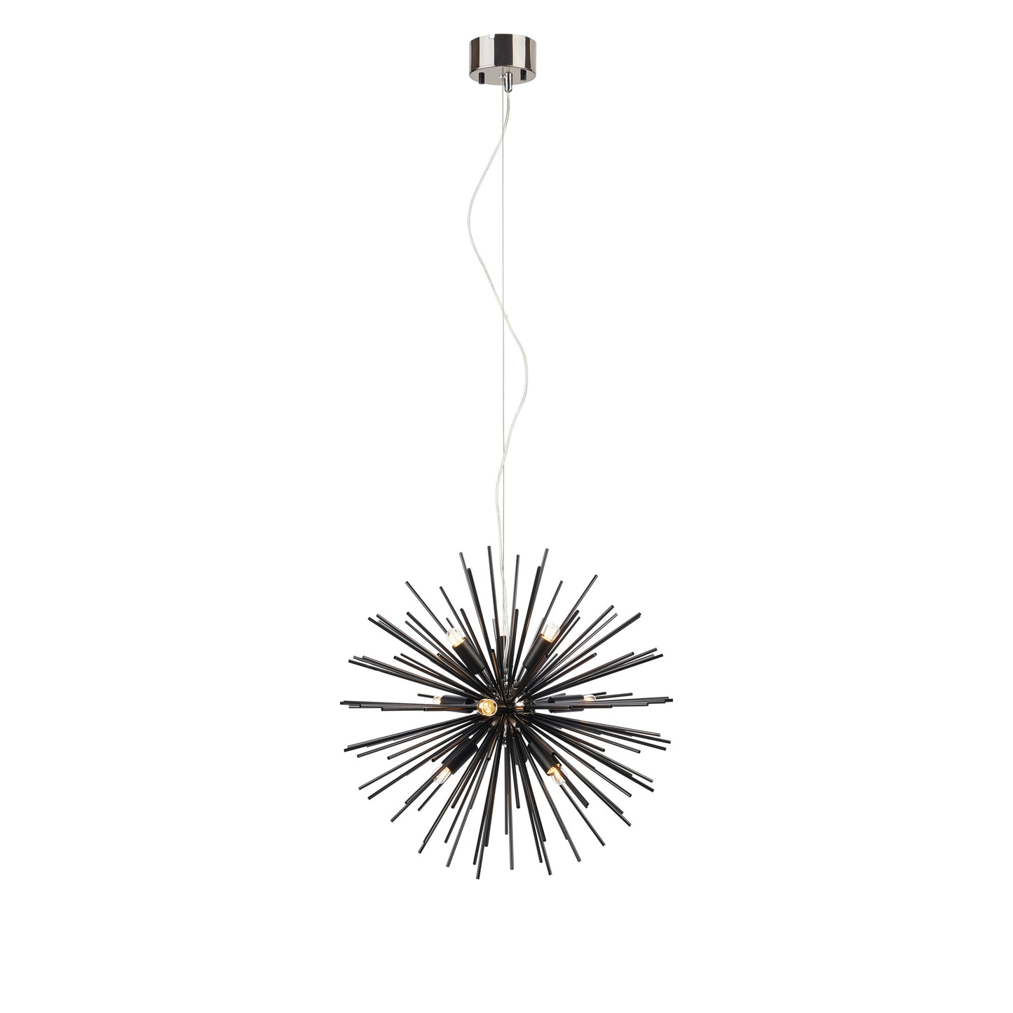 Soleil takpendel Ø56cm 9x20W sort