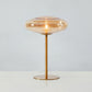 Locus bordlampe G9 18W amber/messing