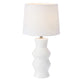 Sienna bordlampe E27 40W hvit