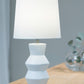 Sienna bordlampe E27 40W hvit