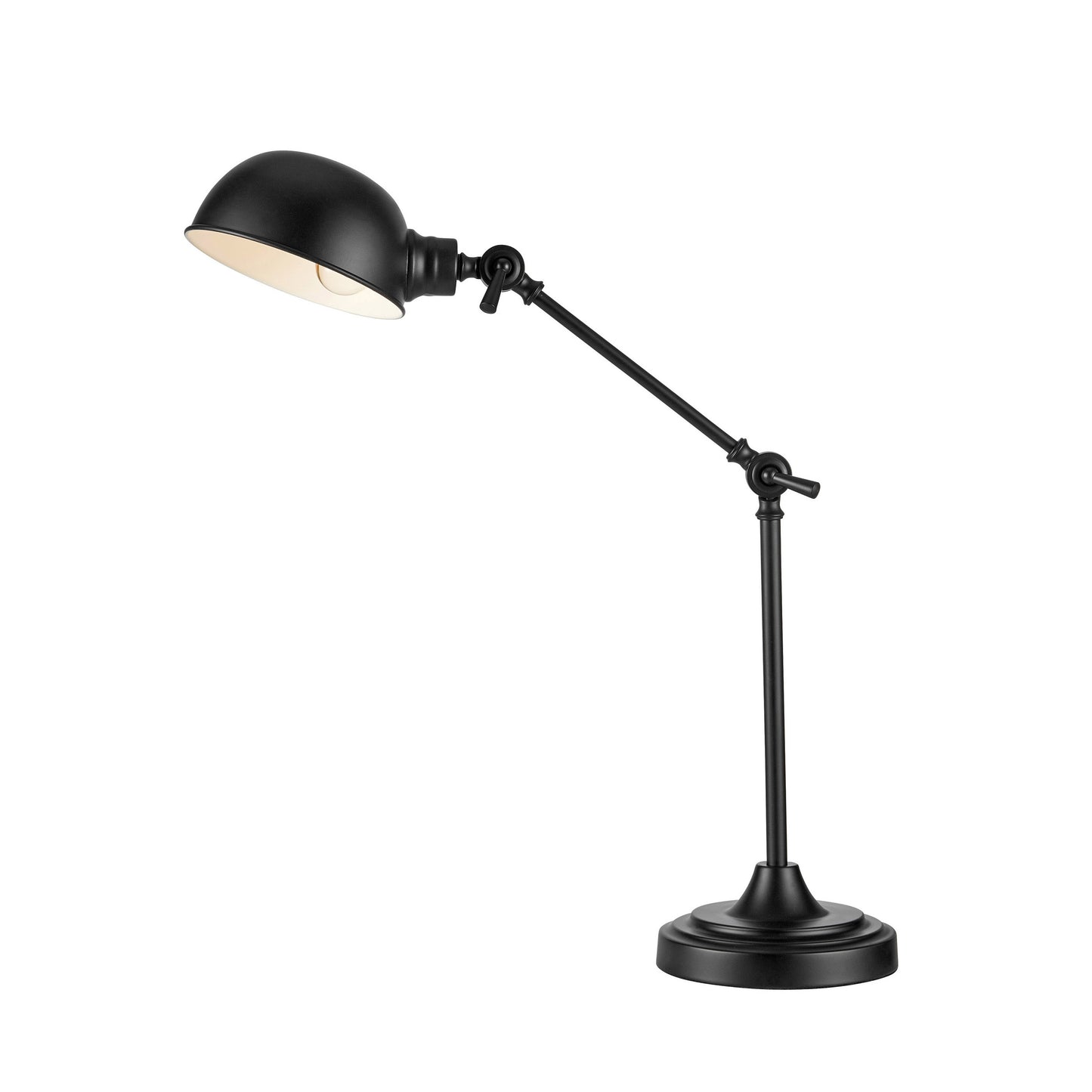 Portland bordlampe 40W E27 sort