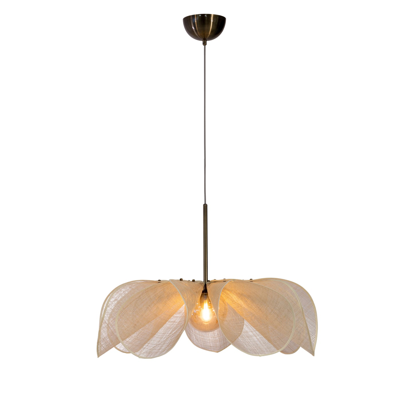 Styrka takpendel Ø75cm beige