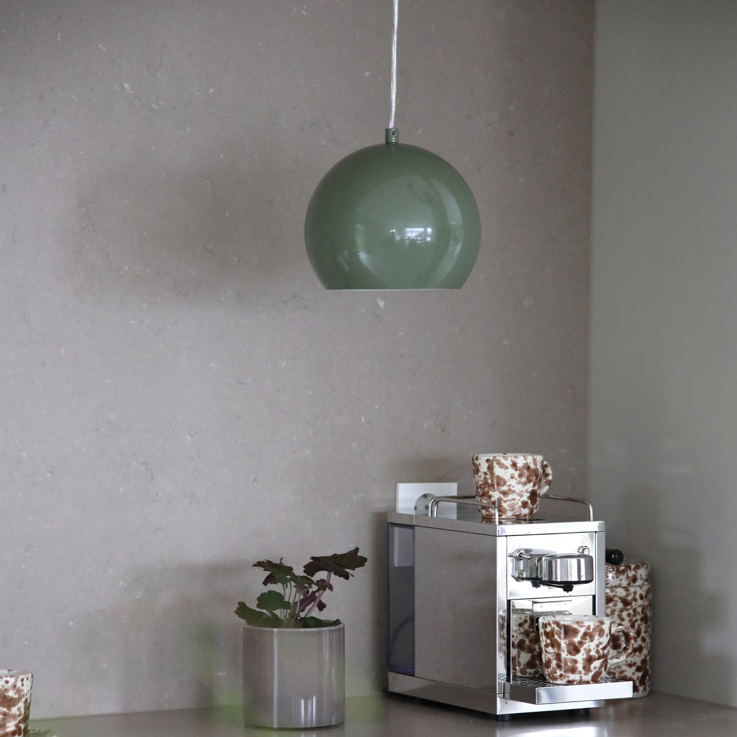 Pop takpendel 40W Ø20cm grønn