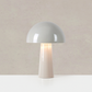 Mantar bordlampe E14 beige