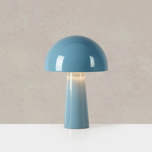 Mantar bordlampe E14 blå