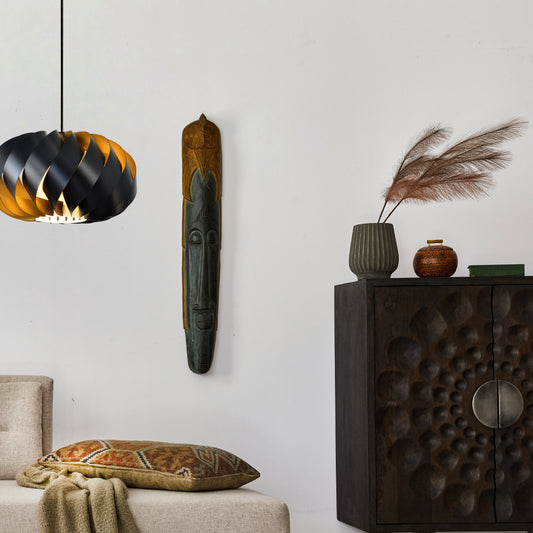 Imperial takpendel Ø35cm svart/gull