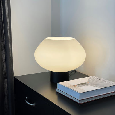 Bell bordlampe stor sort/opal