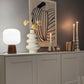 Aura bordlampe brunbeis/opal