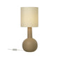 Eleana bordlampe brun/beige