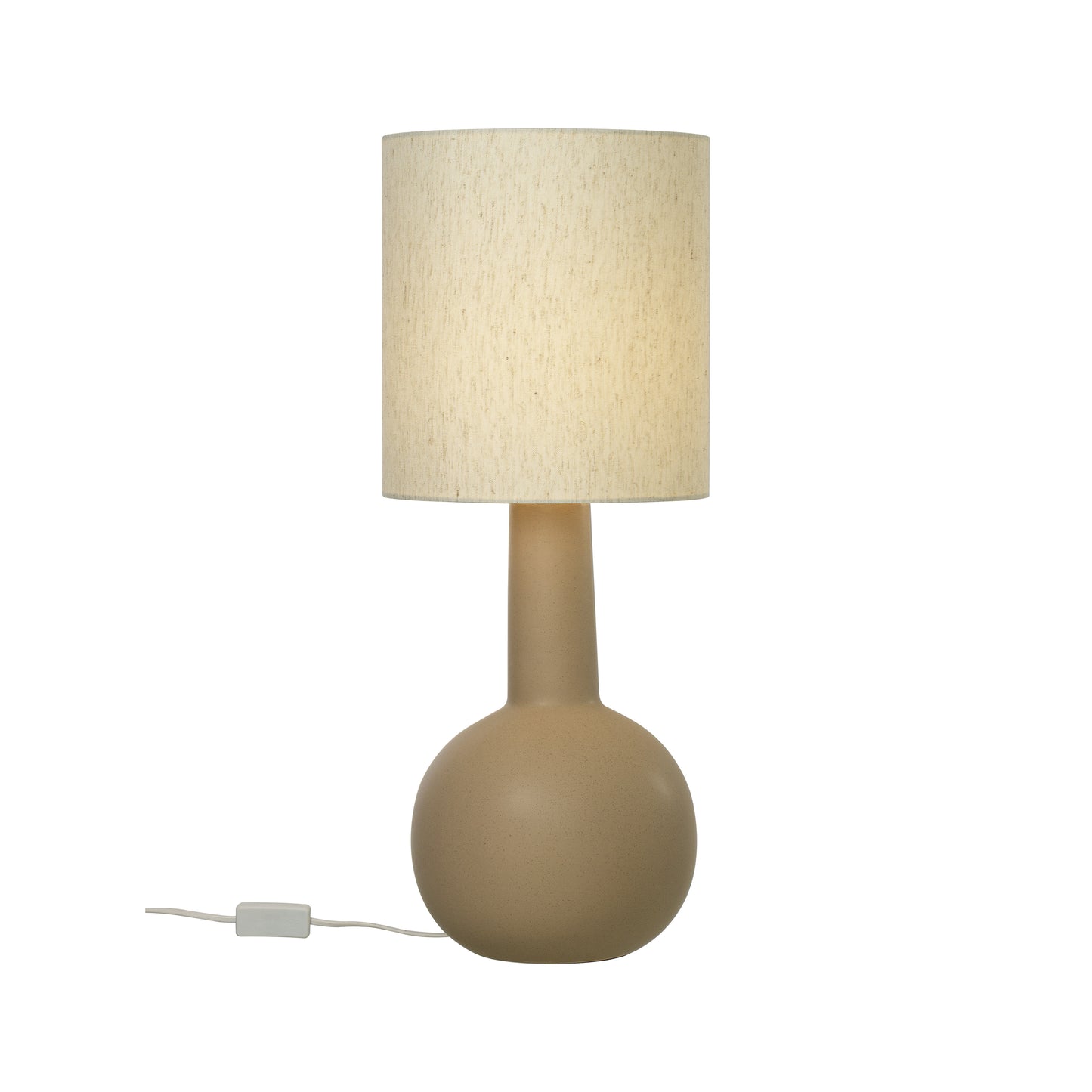 Eleana bordlampe brun/beige