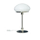 New August bordlampe sølv/hvit