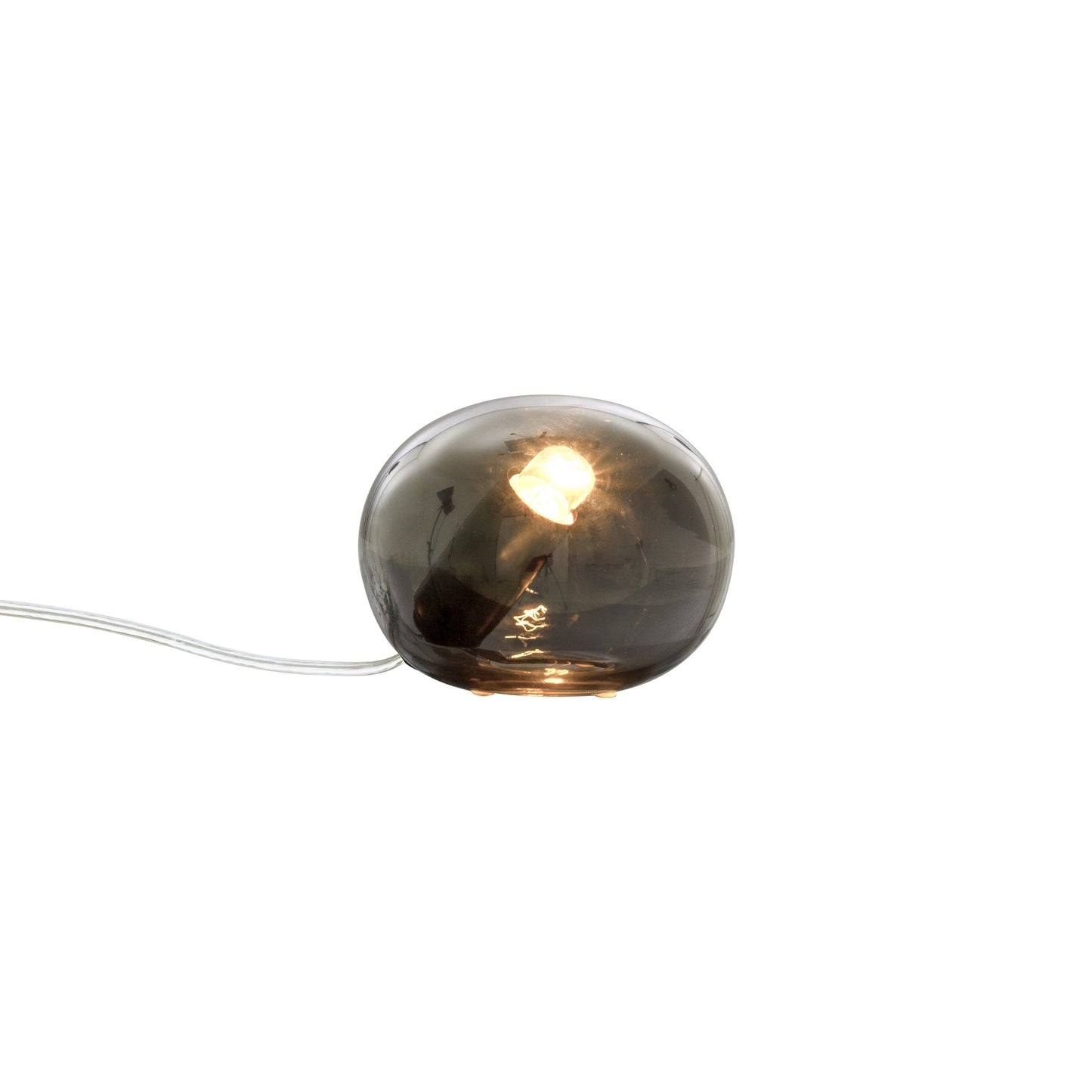 Globus bordlampe 13cm sotet