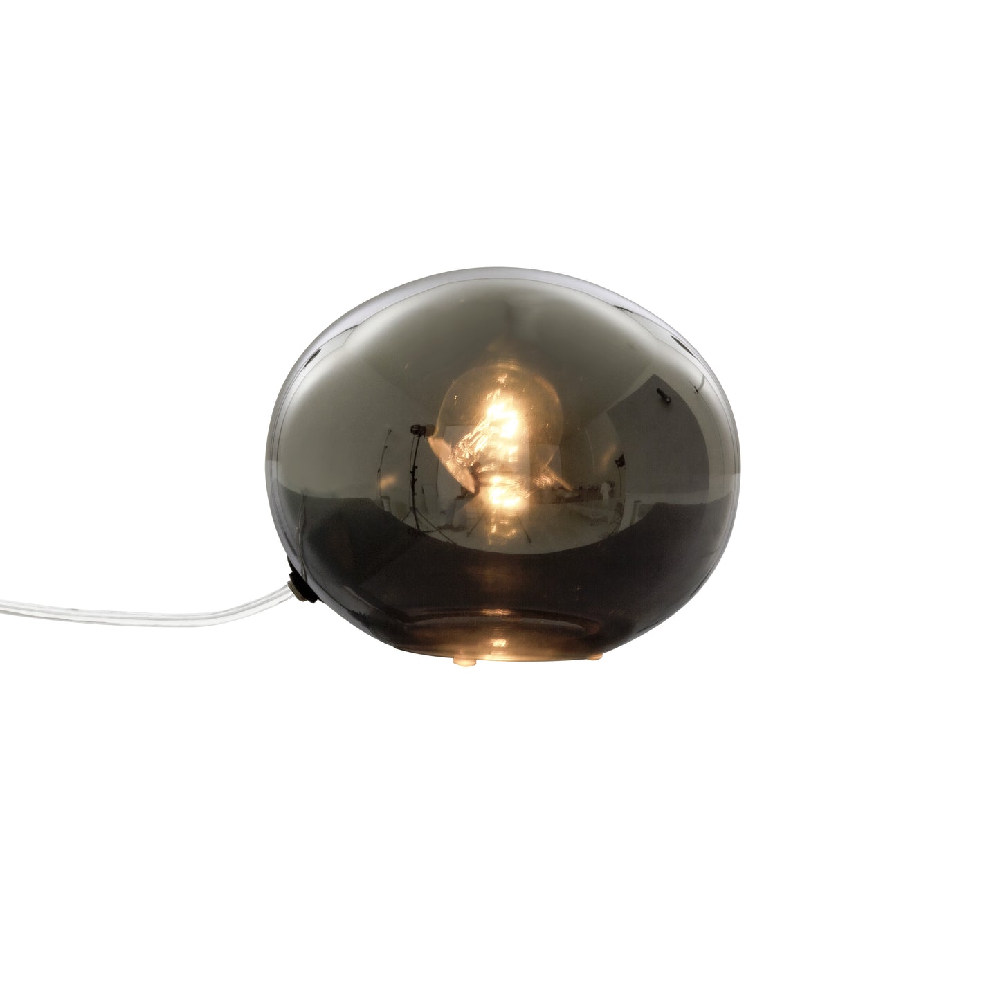 Globus bordlampe 18cm sotet