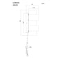 Lorena vegglampe E14 matt messing