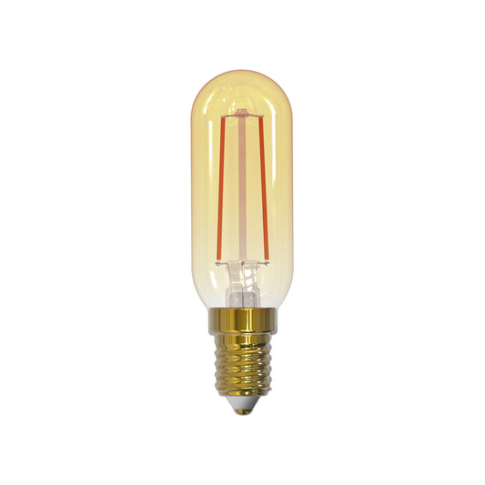LM LED E14 rør amber 2100K 3.5W dimbar