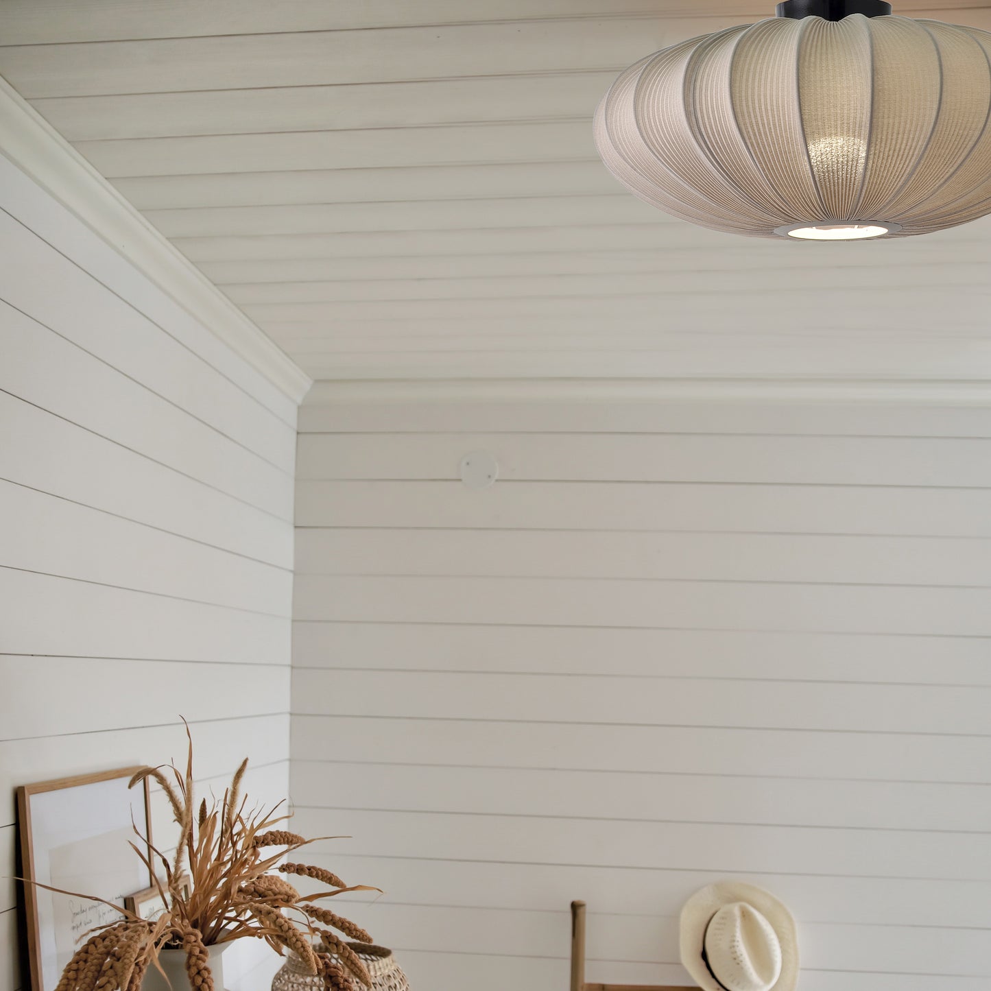 Noor takplafond 55cm grå