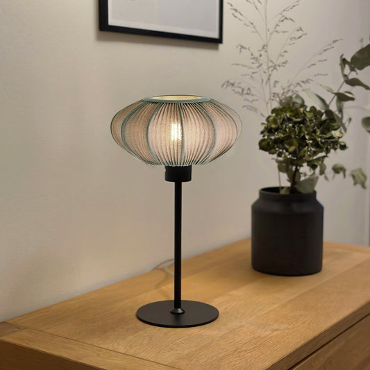 Noor bordlampe liten grå