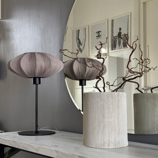 Noor bordlampe stor grå