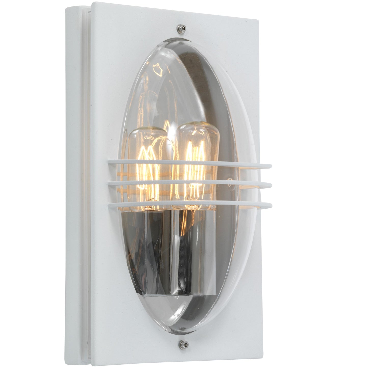 Frogner utelampe vegg hvit