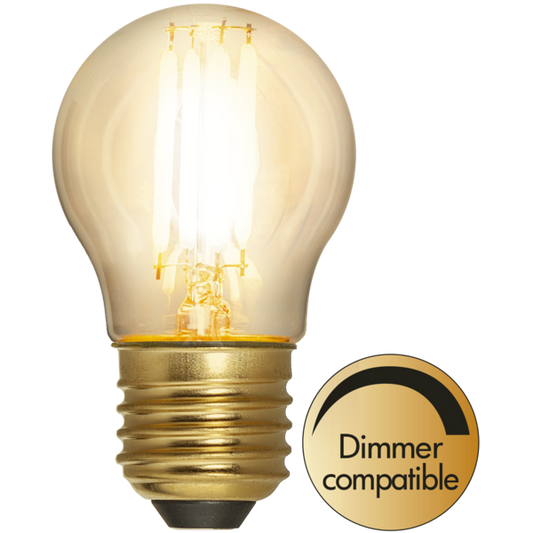 Star LED krone E27 4.5W 470lm 2100K dimbar