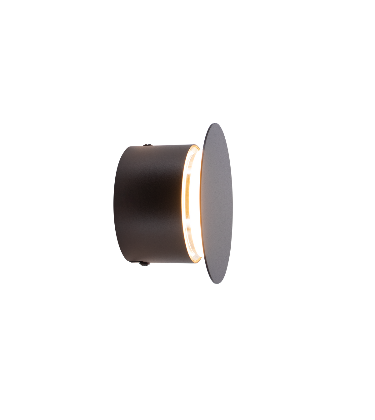 Sonara vegglampe base sort stor Ø12 5W LED u/skjerm