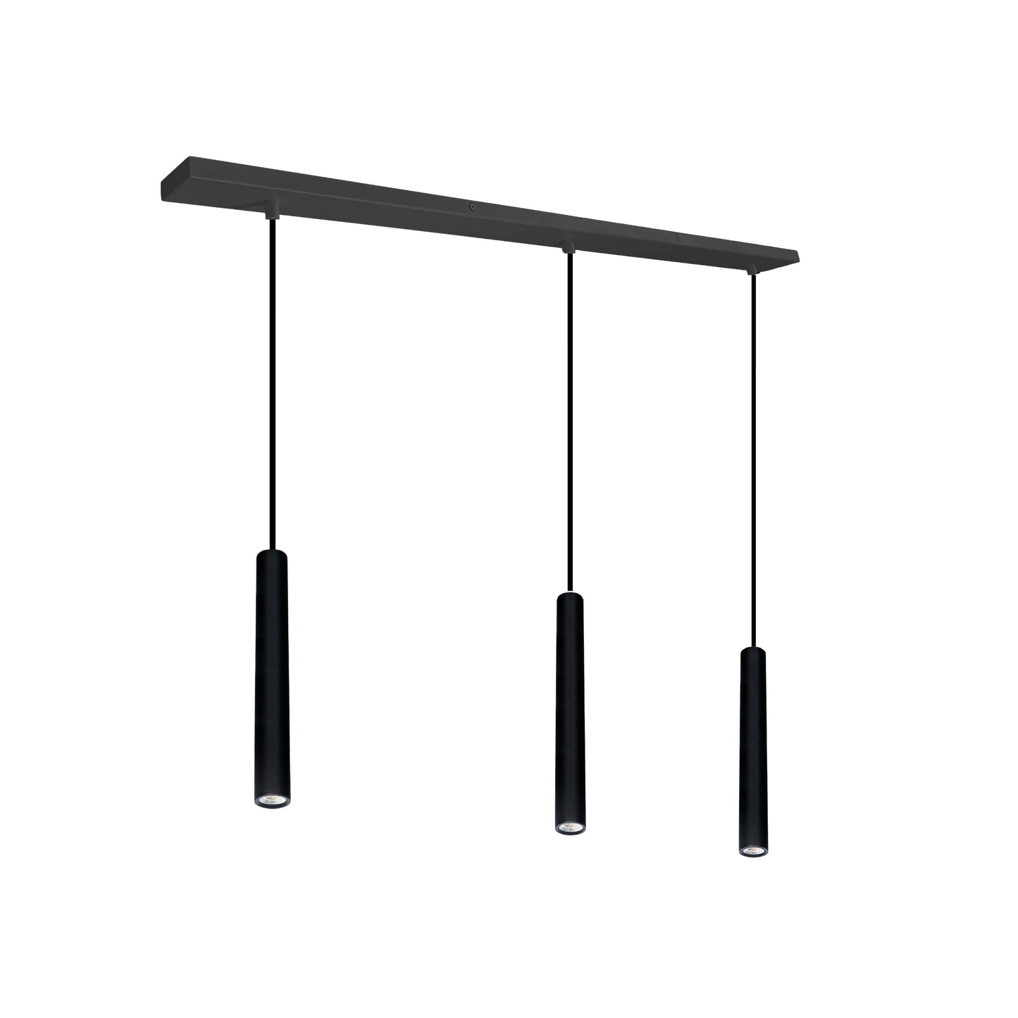 Oz mini K3 takpendel 3-lys sort