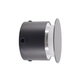 Sonara vegglampe base sort liten Ø9 5W LED u/skjerm