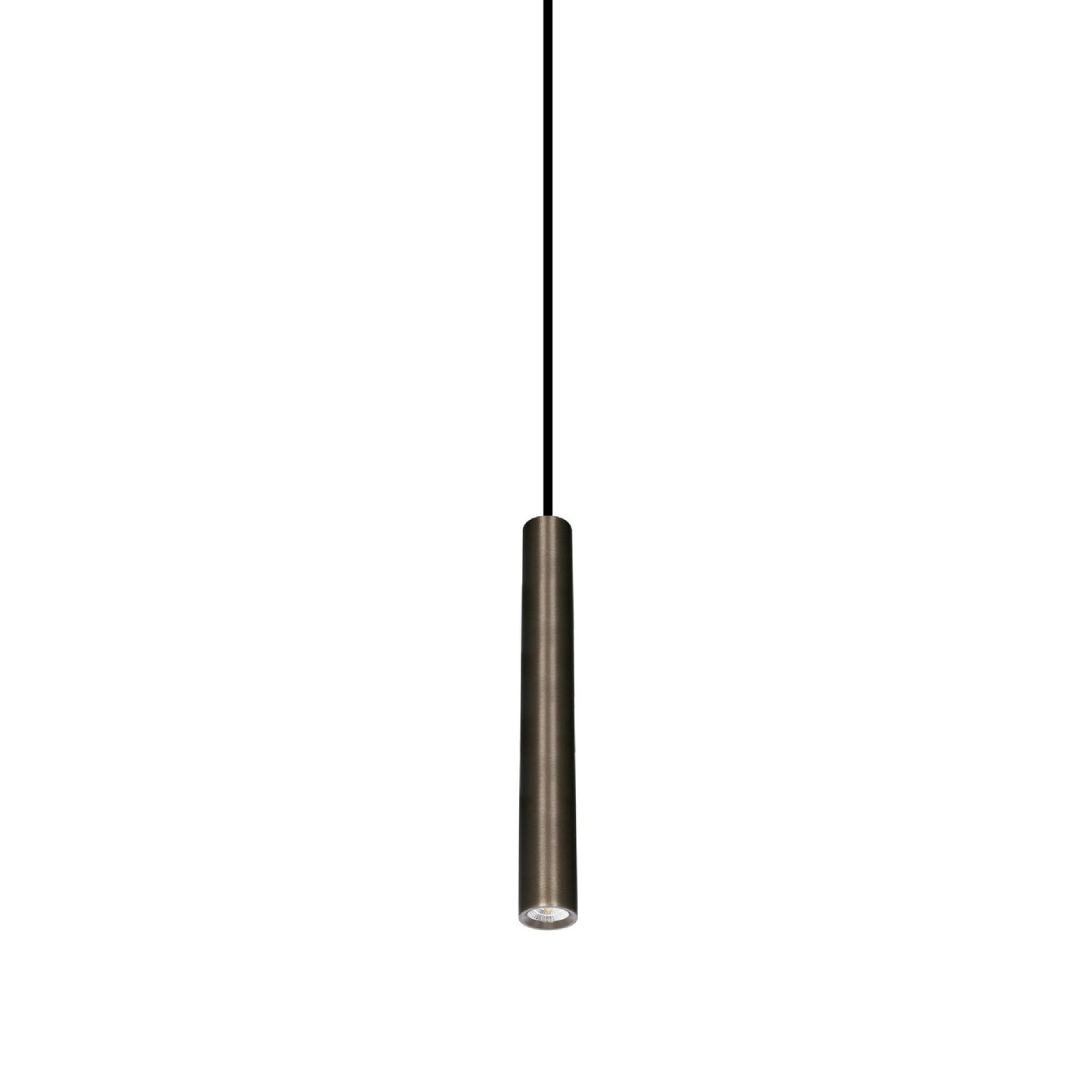 Oz mini K1 takpendel 1-lys sort/bronse