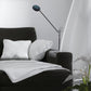 Orbit gulvlampe 7W sort dimbar