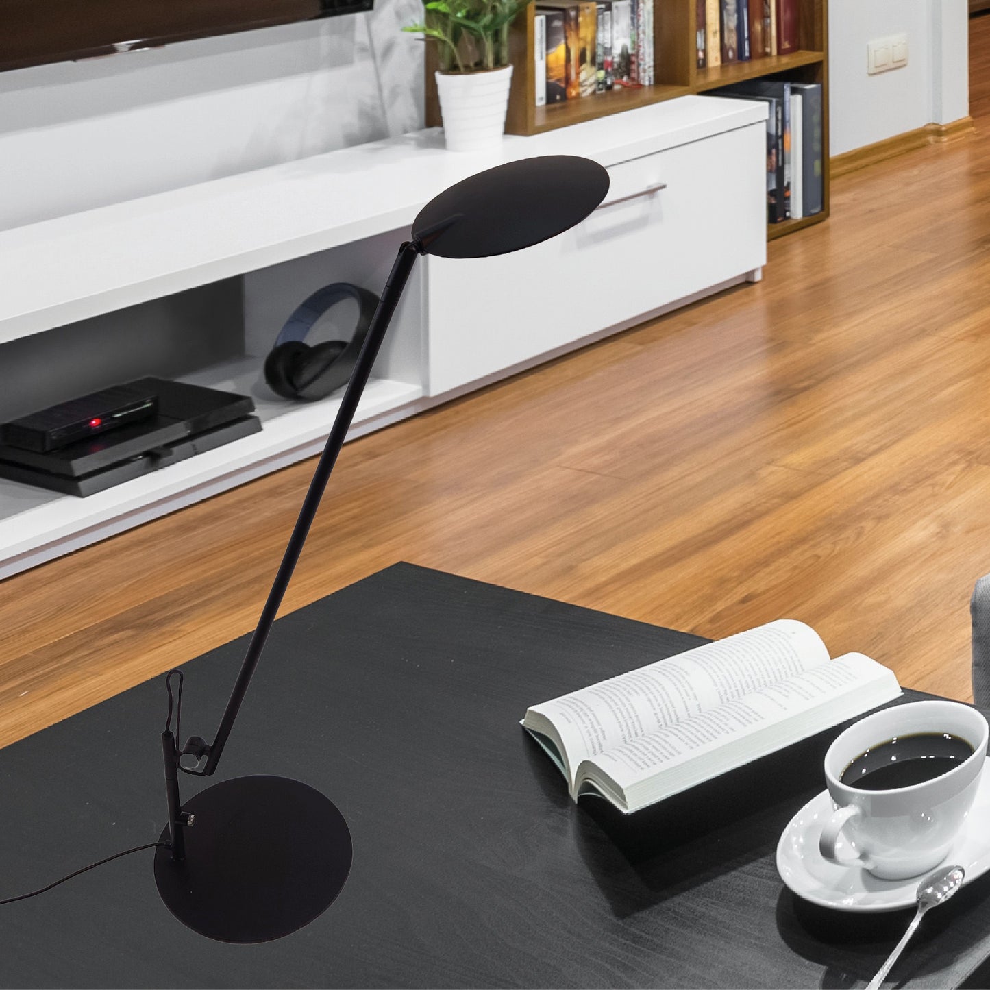Orbit bordlampe 7W sort dimbar