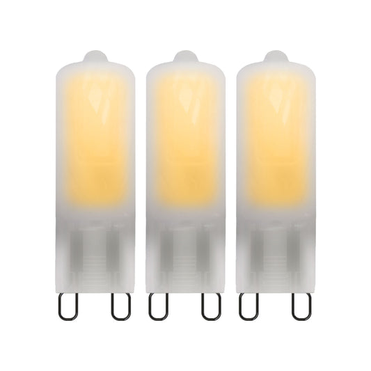 3pk LED G9 matt 2W 200lm