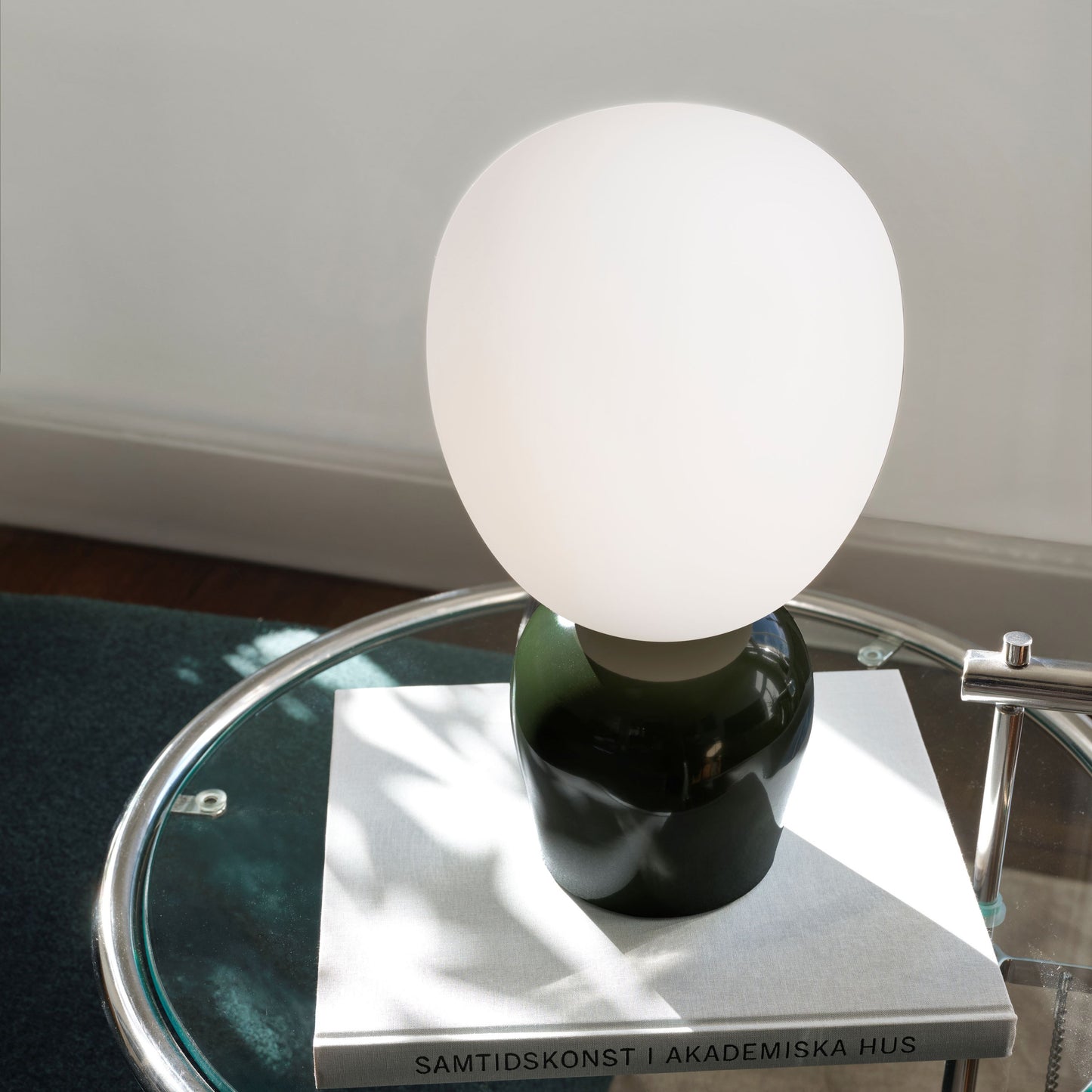 Buddy bordlampe grønn/opal