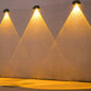 Solar vegglampe 2W IP65 sort beam
