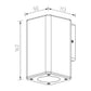 Quadro K1 utelampe vegg IP54