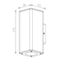 Quadro K2 utelampe vegg IP54