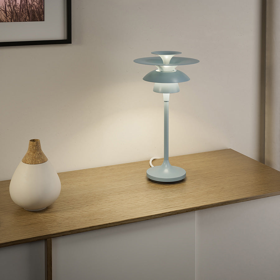Picasso bordlampe H35cm ice blue