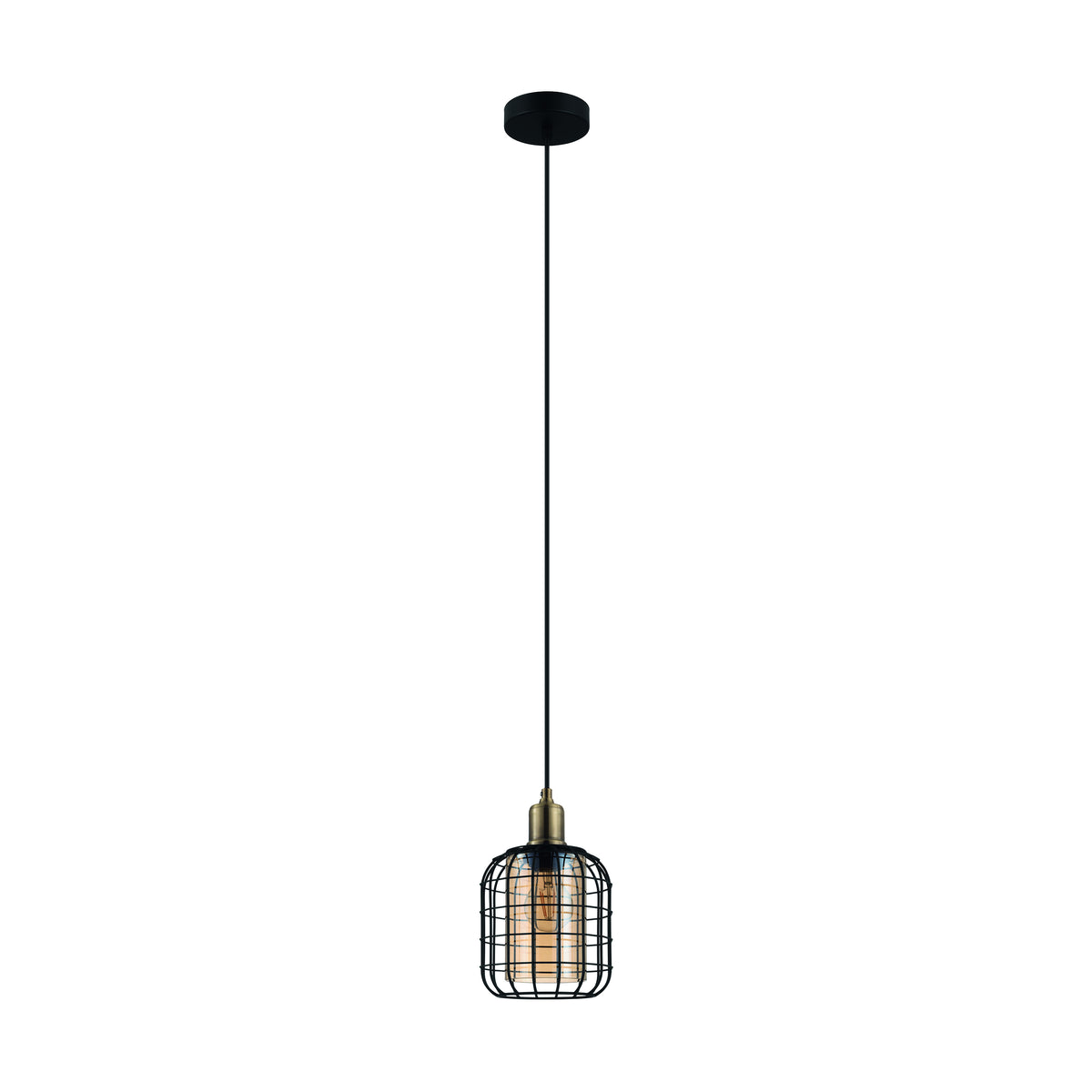 Chisle takpendel E27 sort