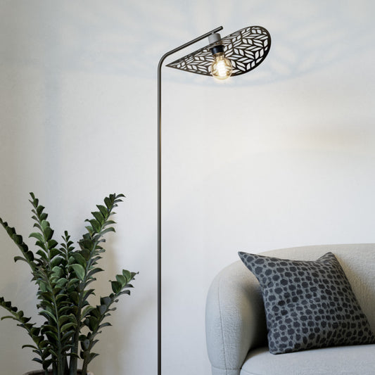 Swaby gulvlampe E27 bronse