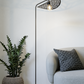 Swaby gulvlampe E27 bronse