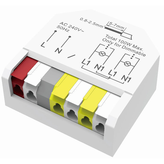 Ecolux Lux Kinetic veggbryter + mottaker