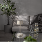Solei bordlampe solcelle beige