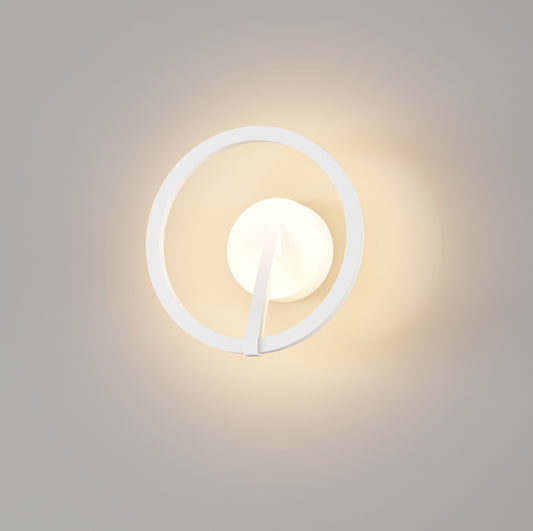 Mind LED vegglampe Ø33cm hvit