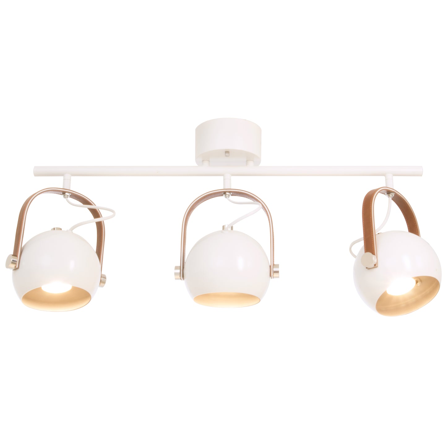 Bow takspot 3-lys hvit