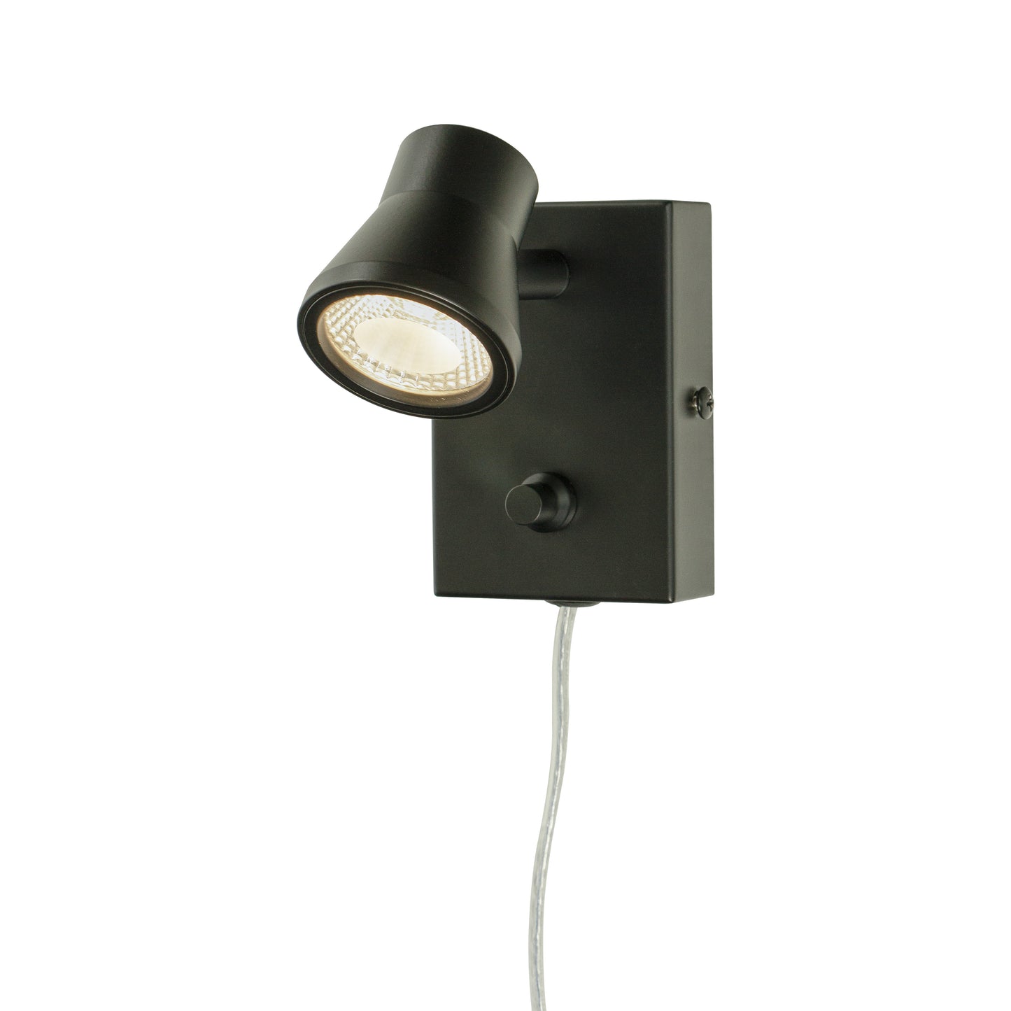 Pluto vegglampe 1-lys sort