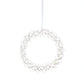 Luminis julepynt krans 60cm sølv
